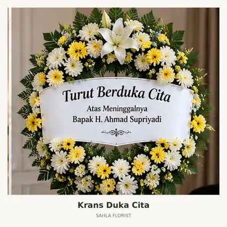 Krans Bunga Duka Bekasi